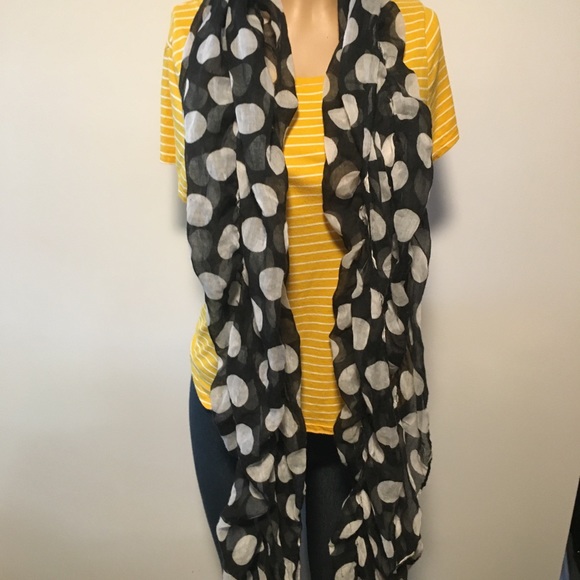 Women’s cross scarf 100% polyester - Picture 3 of 6